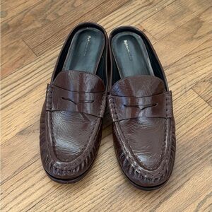 Reformation Francine Loafer Mules